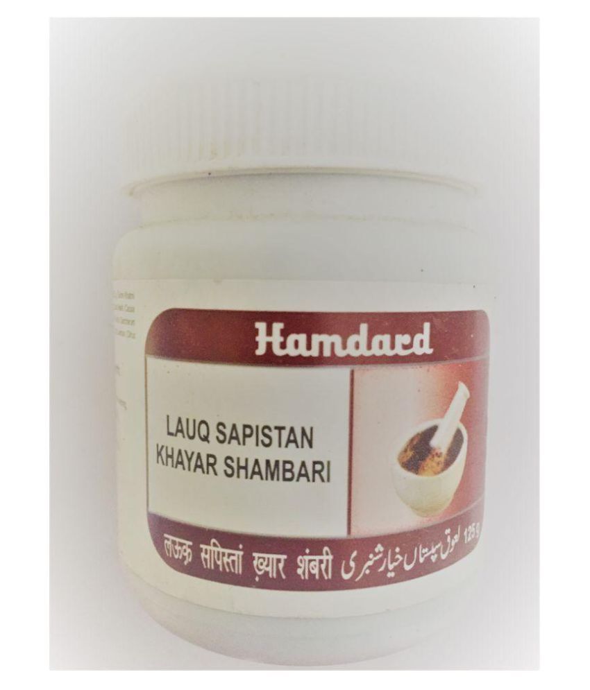 Hamdard lauq sapistan khayar shambari Gel 125 gm Pack Of 10: Buy