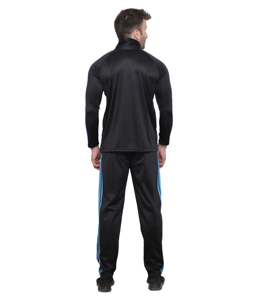 black cotton tracksuit