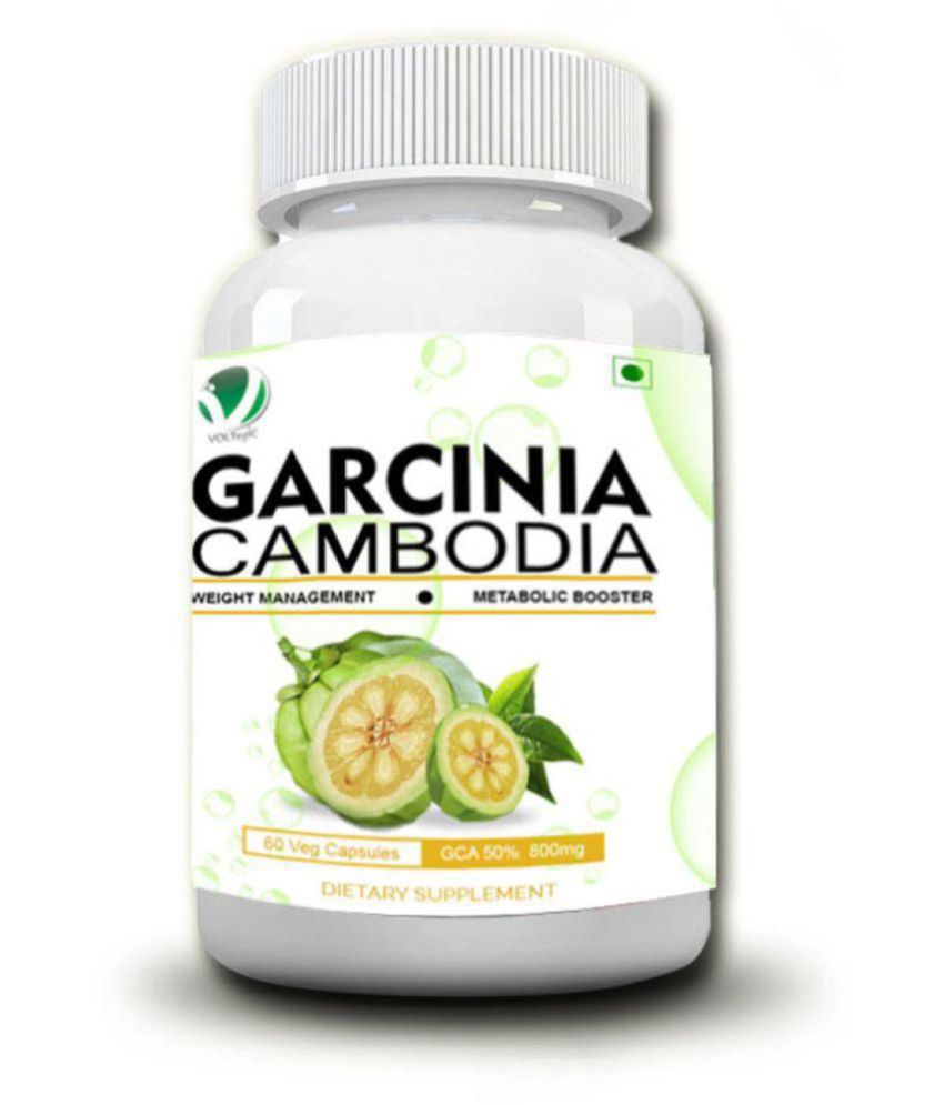 VOLTegIC 100%pure Garcinia cambogia extract 60 caps 800 mg Unflavoured ...