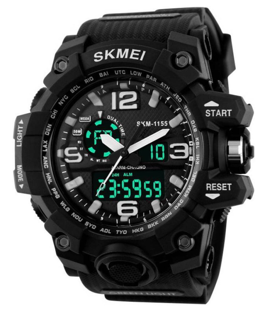 SKEMI Watch Sporty Look Shock Proof Branded LED Light Sports Watch For Boys Price in India Buy