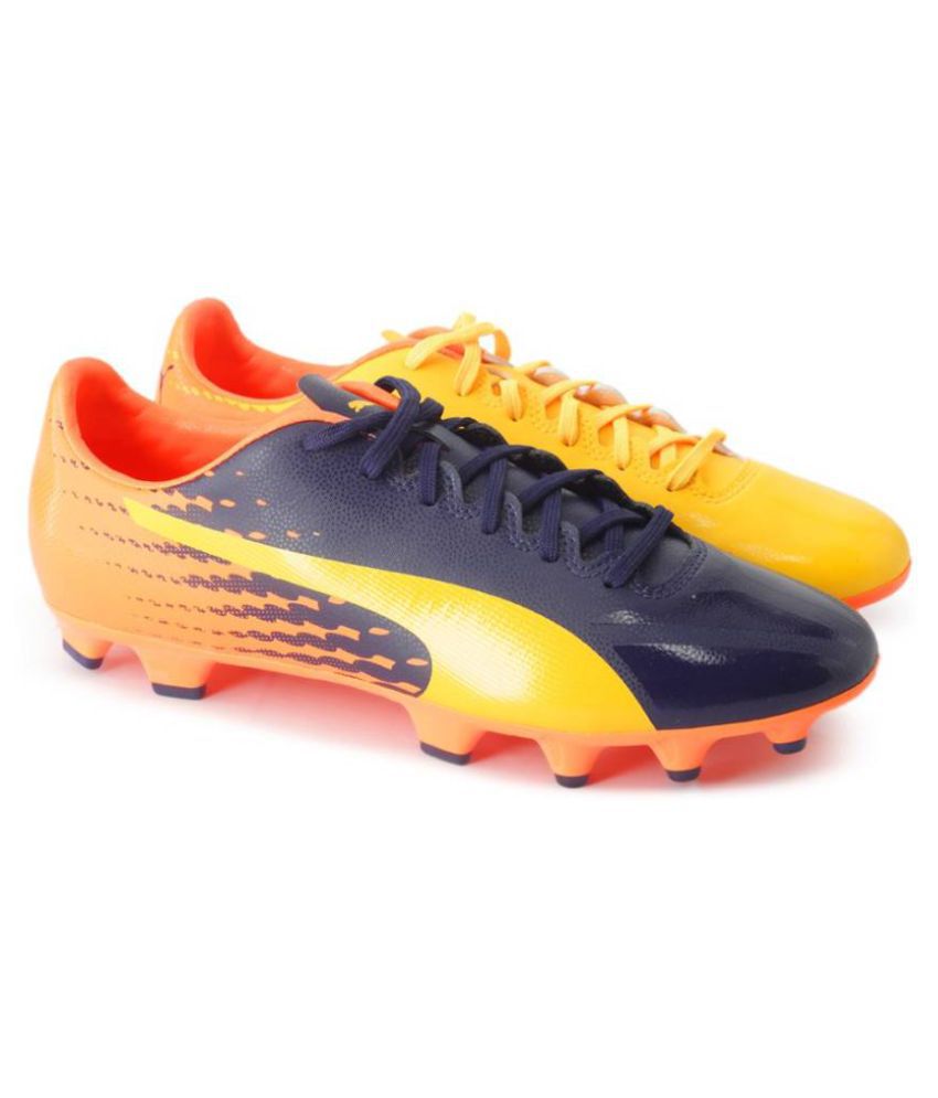 puma multicolor football shoes