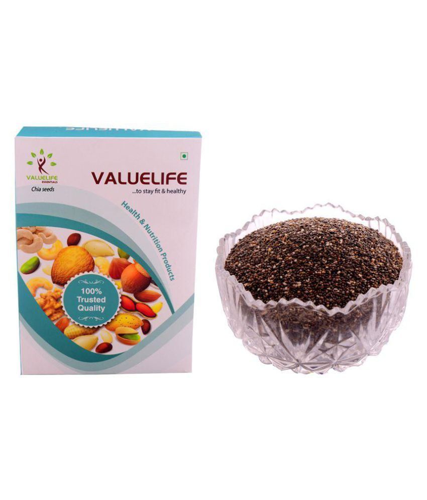 Valuelife Chia Seeds 500 gm Buy Valuelife Chia Seeds 500 gm at Best Prices in India Snapdeal