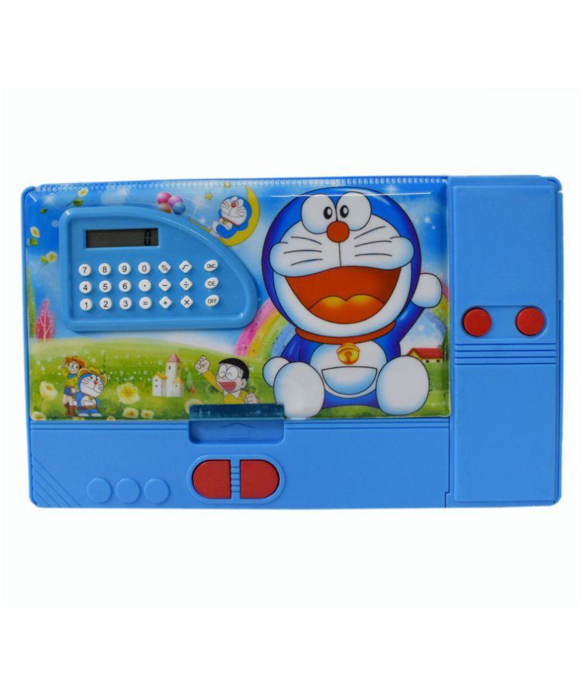 5 button pencil box