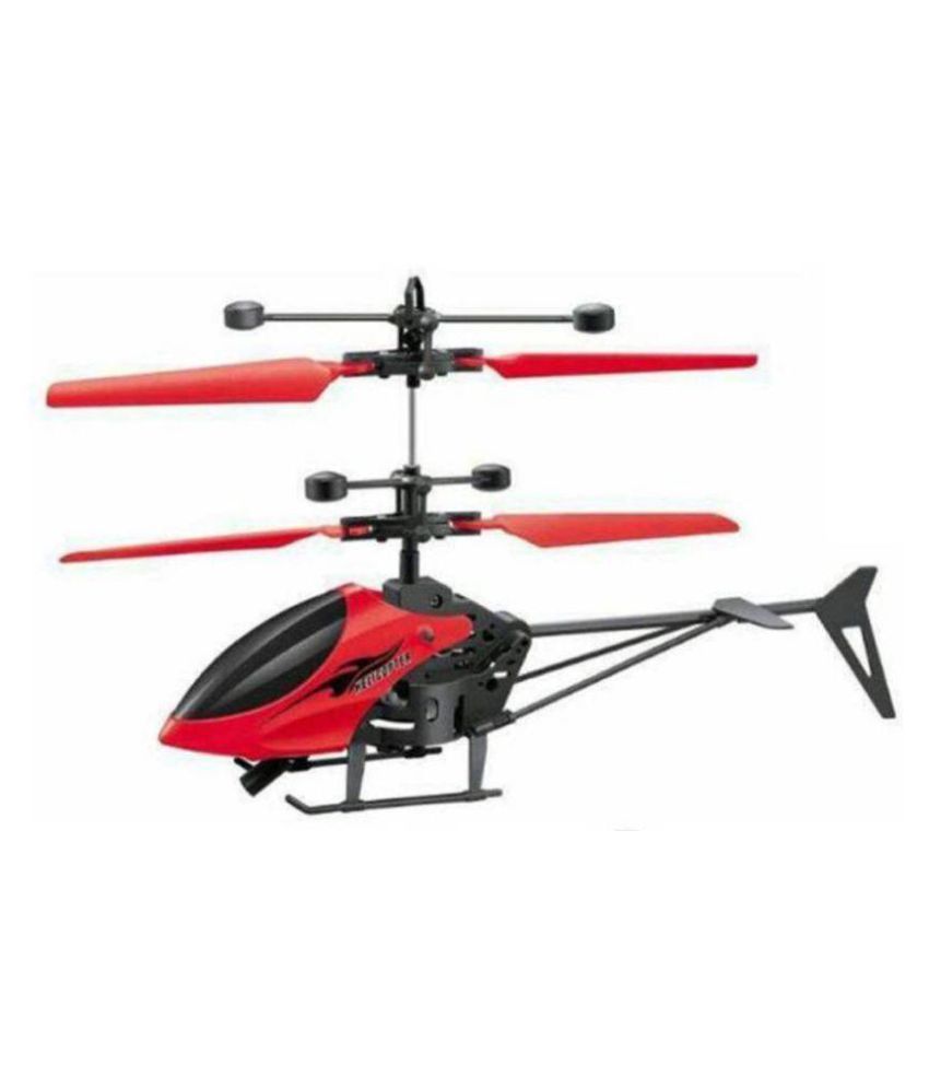 hand induction control flying helicopter