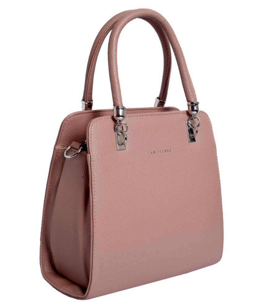Lino Perros Pink Faux Leather Shoulder Bag Buy Lino Perros Pink Faux