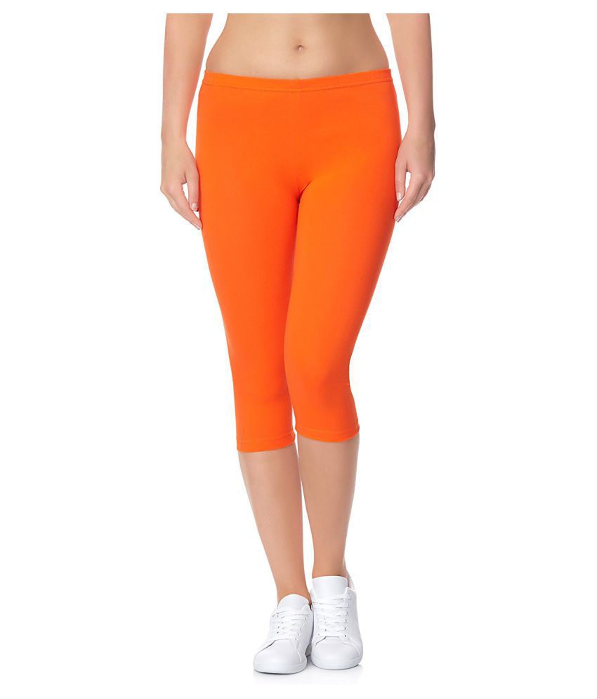 Buy Lili Cotton Lycra Capris Online at Best Prices in India - Snapdeal