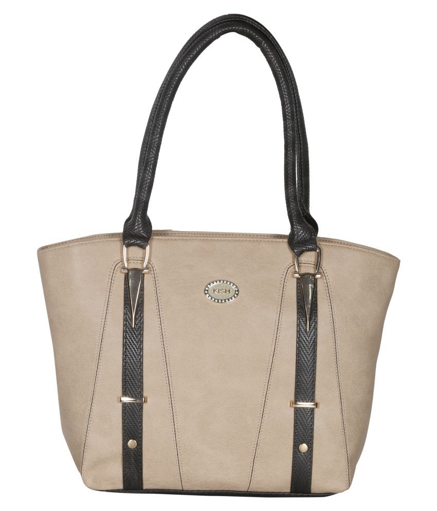     			Goodwin Cream P.U. Shoulder Bag