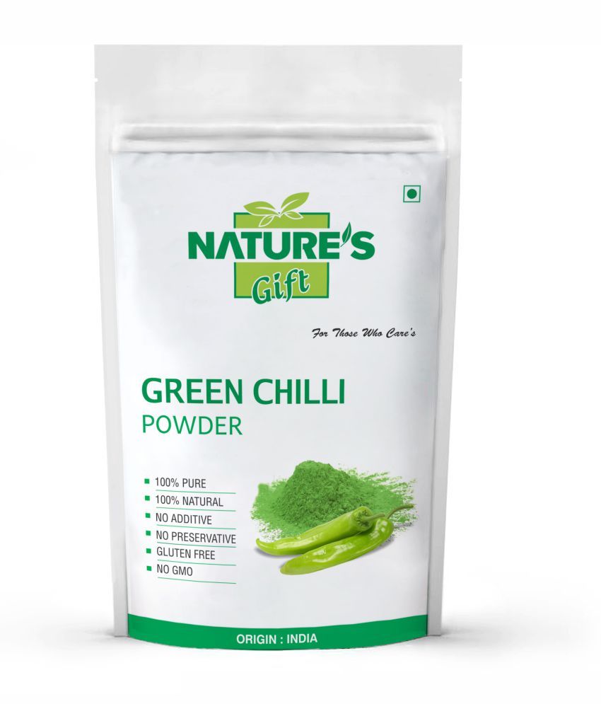     			Nature's Gift GREEN CHILLI Powder 400 gm