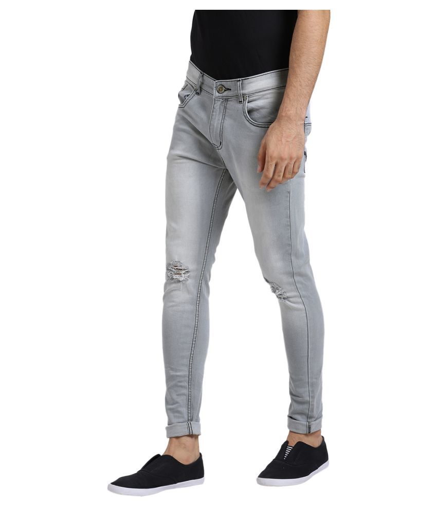 dark grey skinny jeans