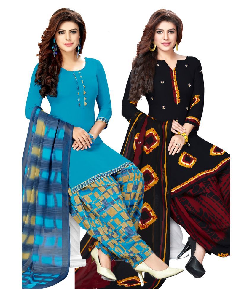 synthetic salwar material
