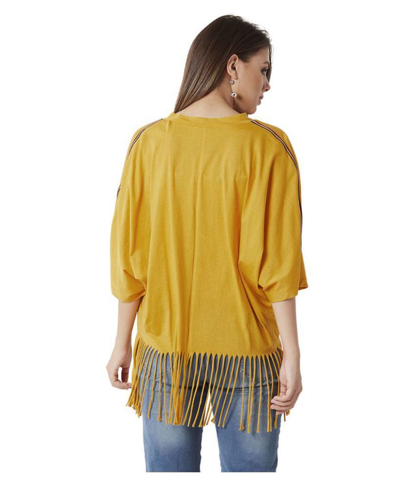Buy Miss Chase Cotton Shrugs - Yellow Online at Best Prices in India ...