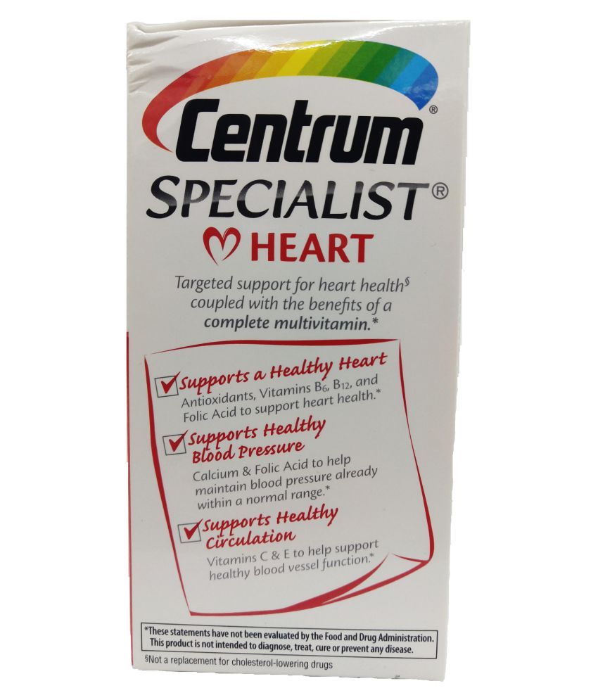 Centrum Specialist Complete Multivitamin Heart 60 no.s Vitamins
