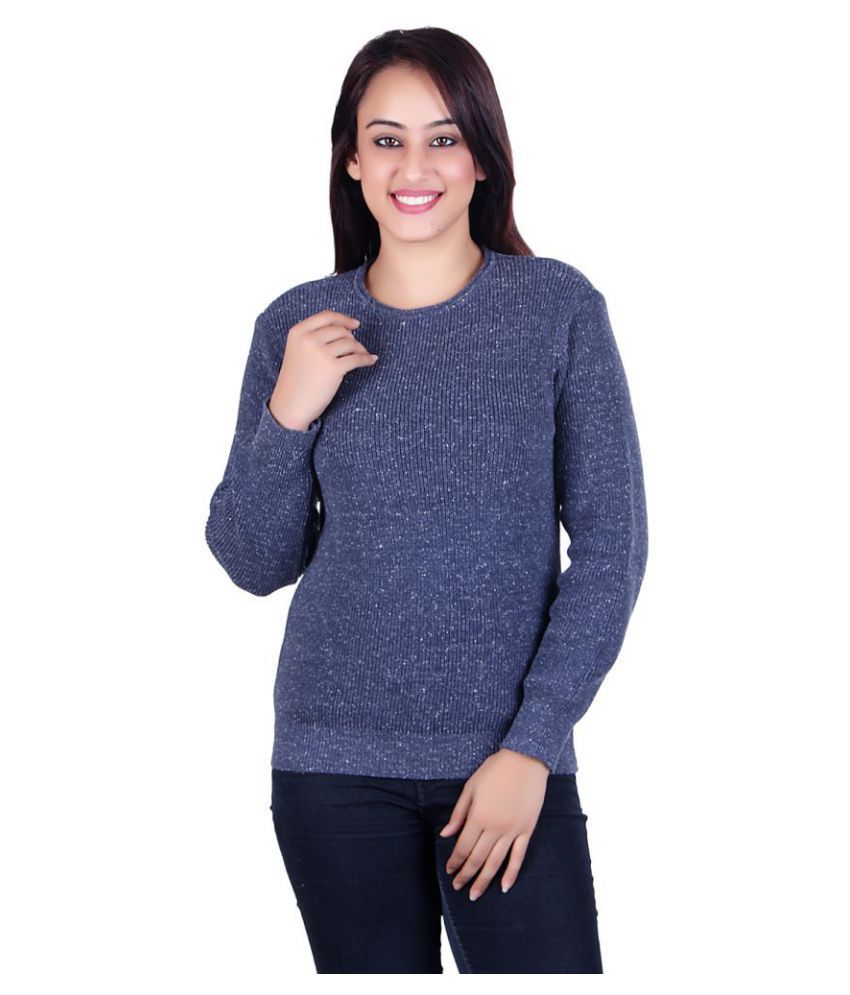 Buy Ogarti Cotton Navy Pullovers Online at Best Prices in India - Snapdeal