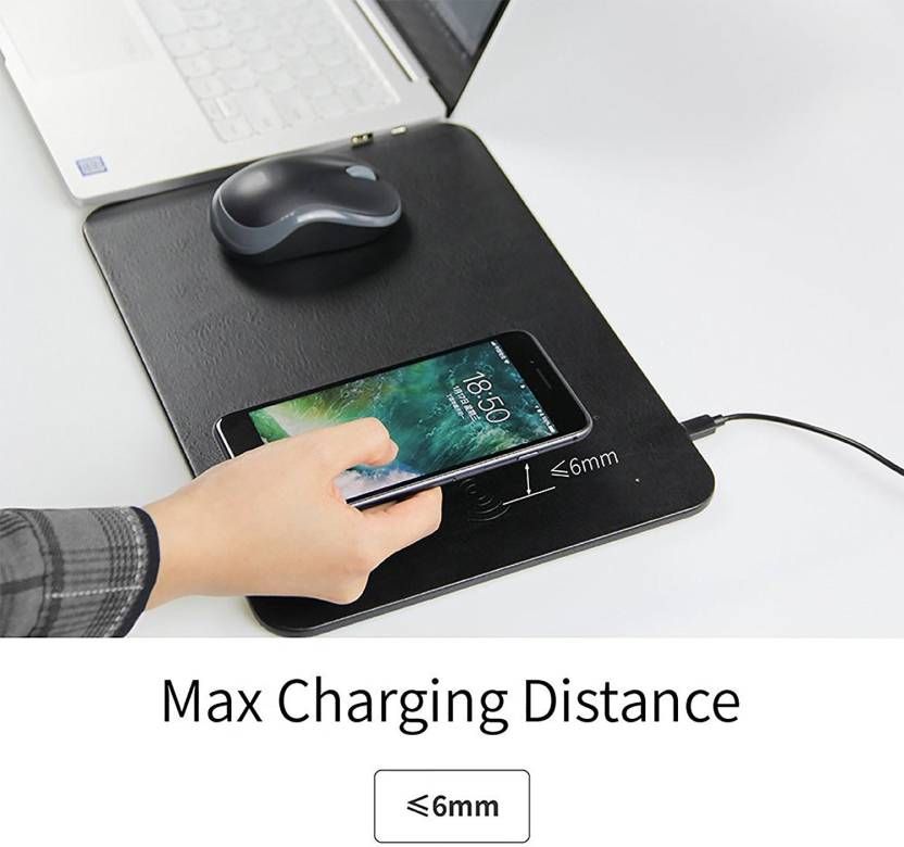 XECH Mouse Pad with Wireless Charging comes with 2 in 1 function - Buy