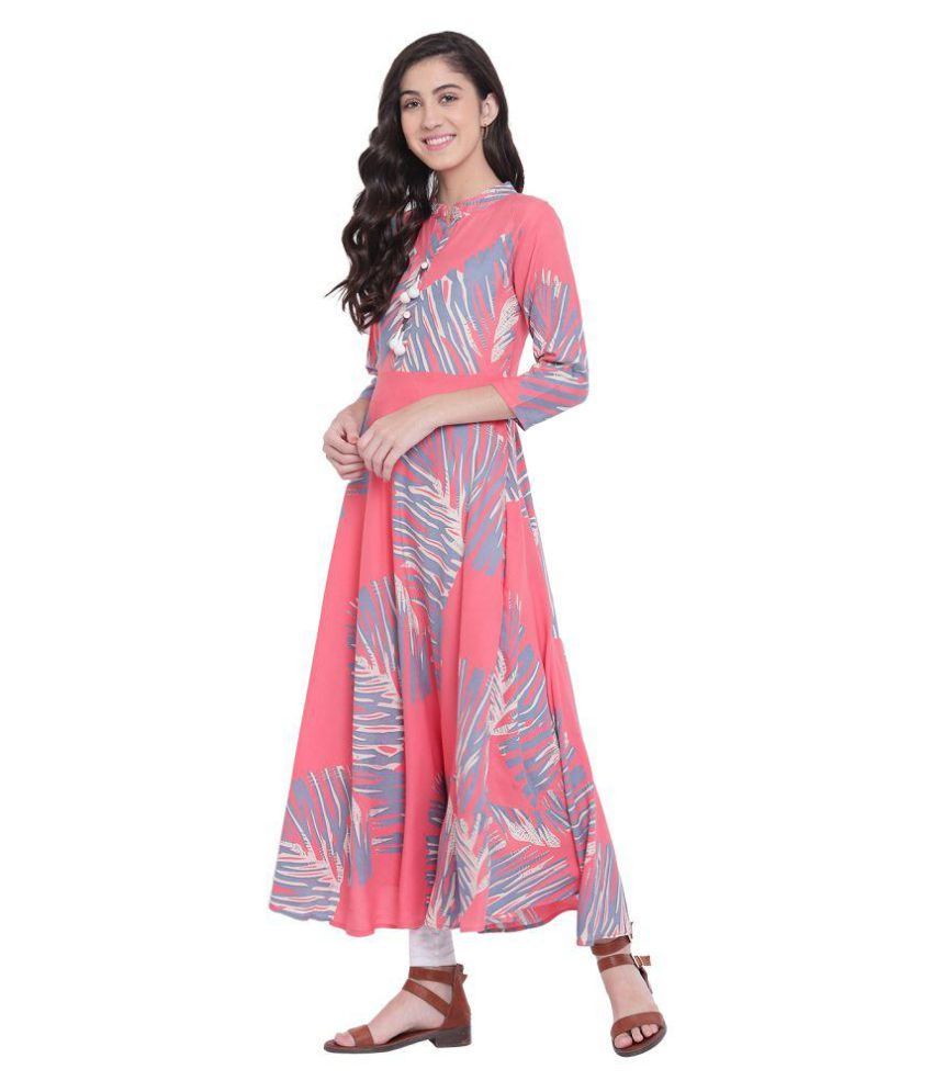 pink pari frock
