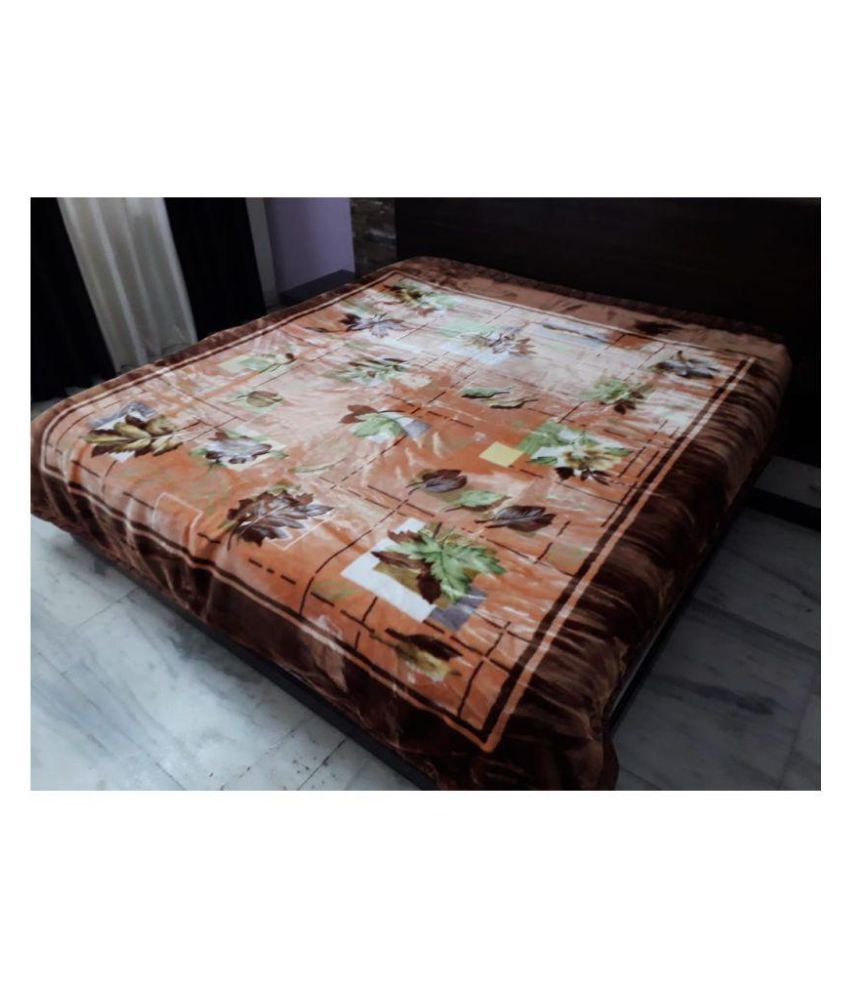 Gloria Double Polyester Abstract Blanket Buy Gloria Double Polyester