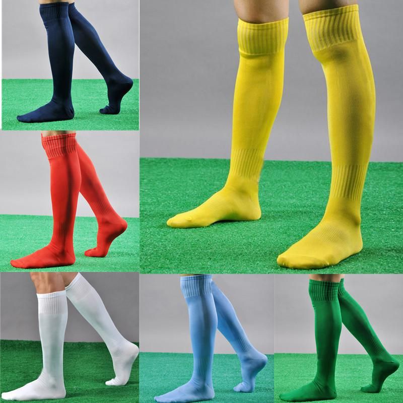 Men Women Football Plain Long Socks Sport Over Knee High Sock Large Hockey Rugby Buy Online At Best Price On Snapdeal