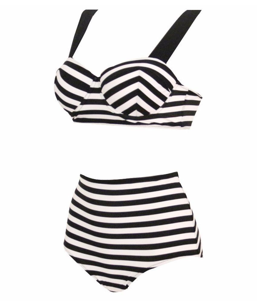 MagicShow Black Bikini Swimming Costume: Buy Online at Best Price on ...
