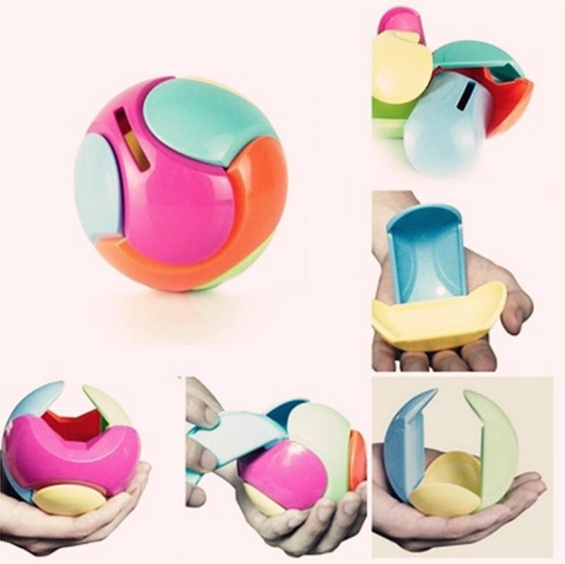 puzzle ball money bank