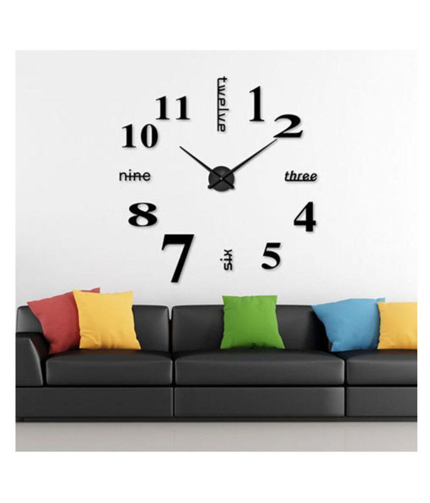 STPL TRADERS Circular Analog Wall Clock ( 100 x 100 cms ): Buy STPL ...