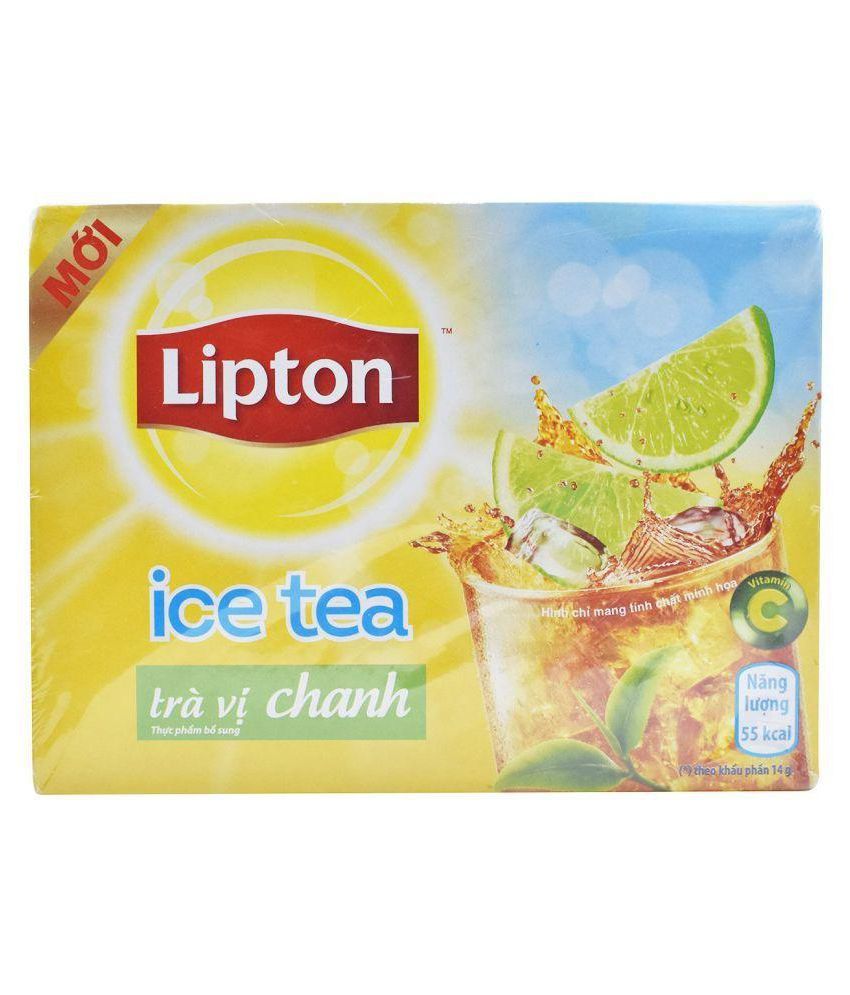 Lipton Lemon Flavoured Iced Tea Bags 224 Gm