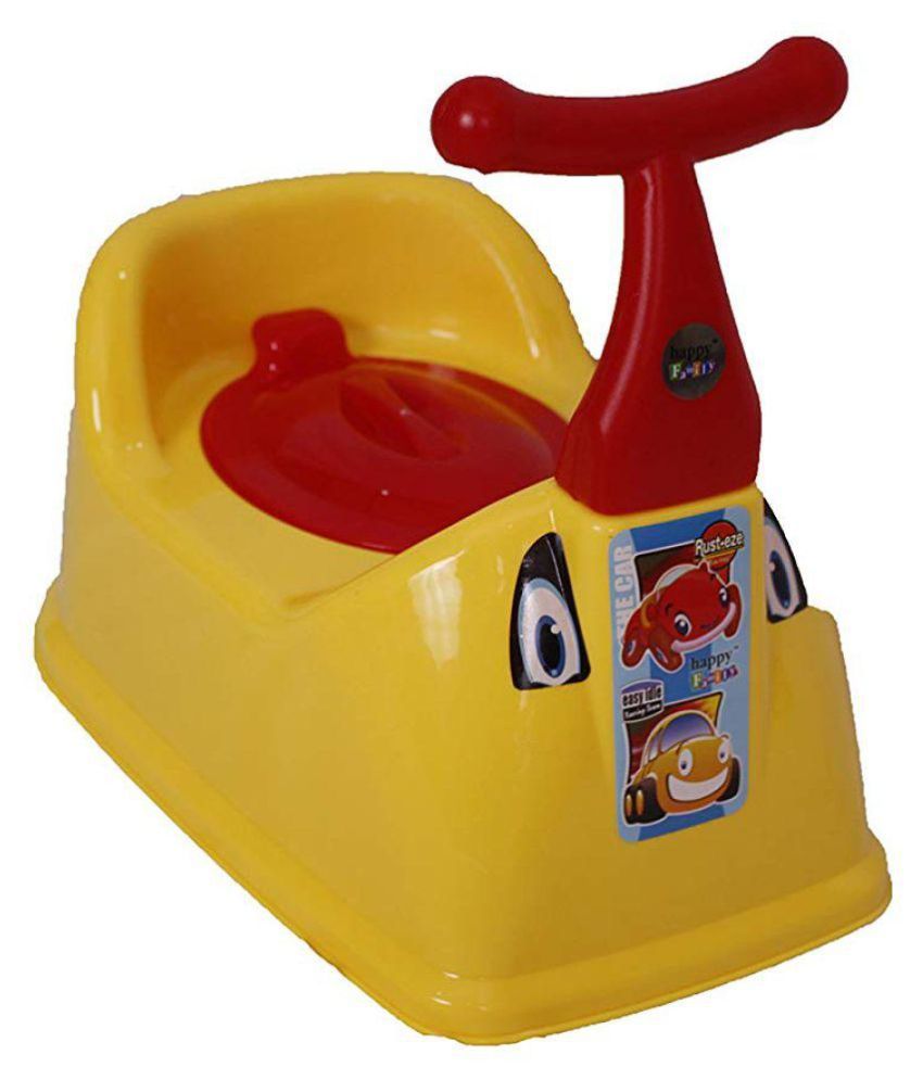 potty with high splash guard