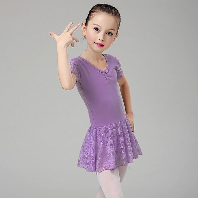 Toddler Girls Gymnastics Leotard Lace Dress Ballet Dance Tutu Skirt Dancewear Buy Toddler