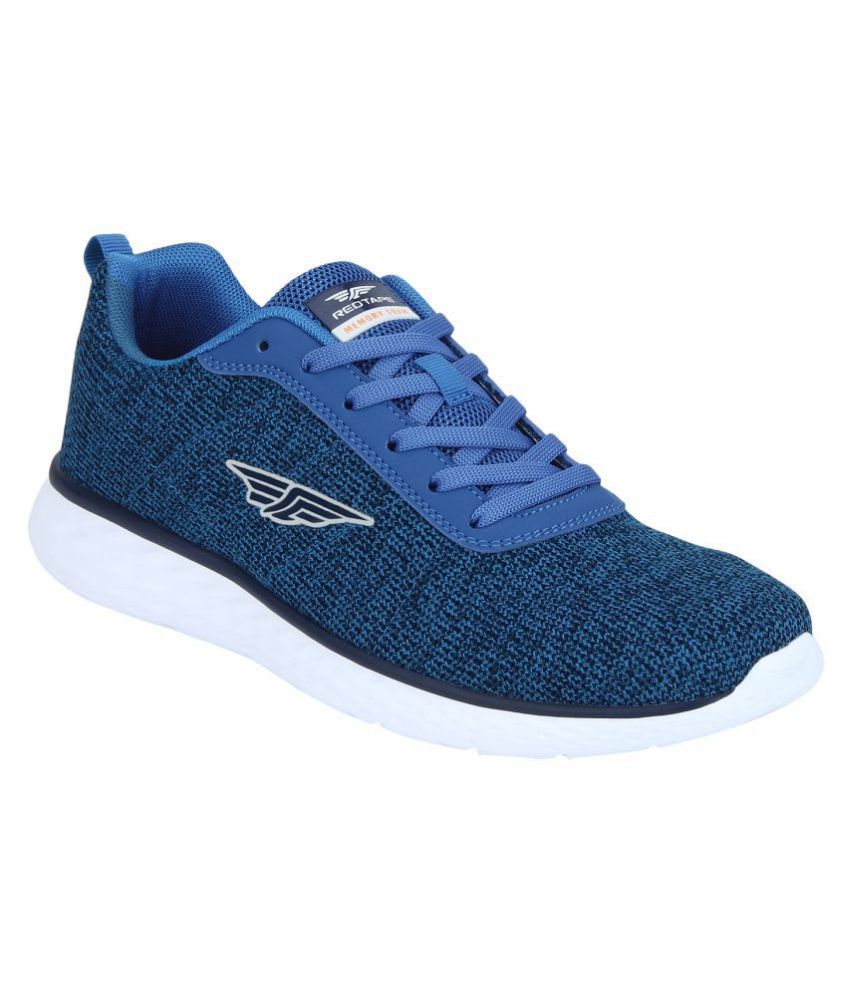 red tape blue shoes