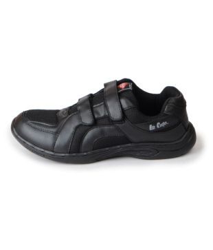 lee cooper black school shoes