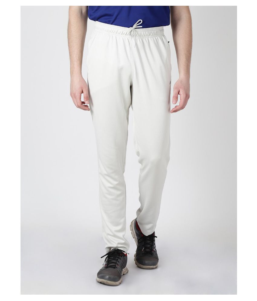 cream track pants