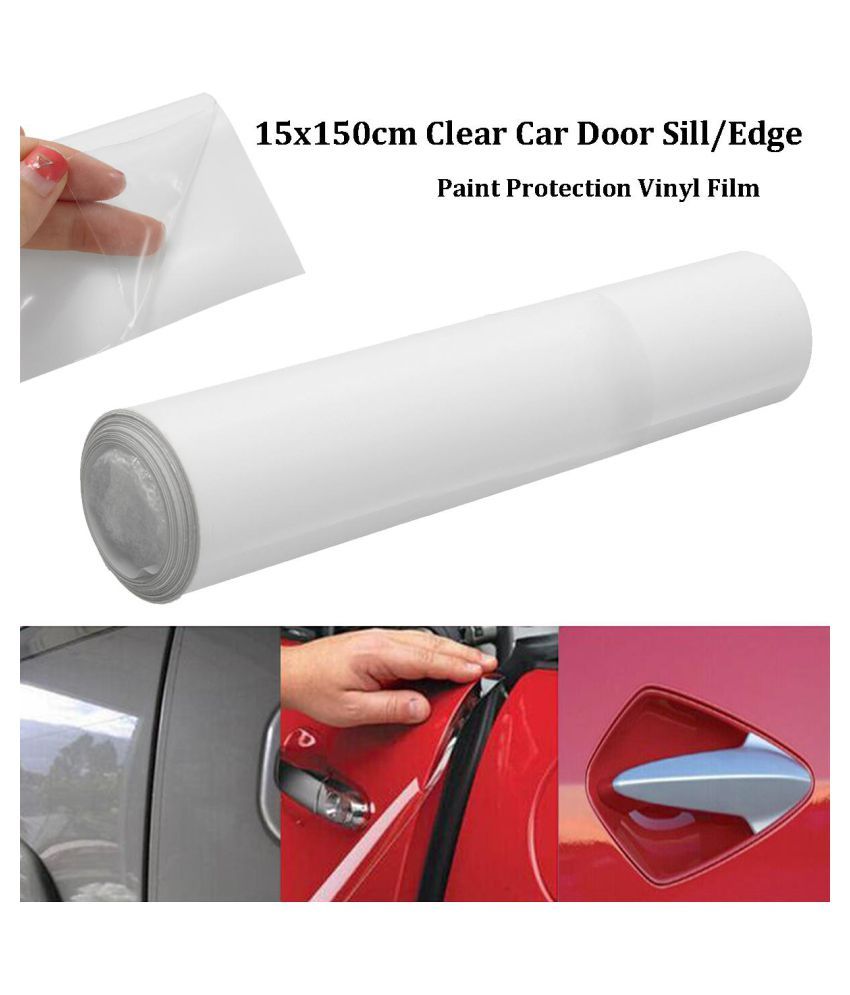 15X150cm Clear Invisible CarDoor Sill Edges Paint Protection Anti ...