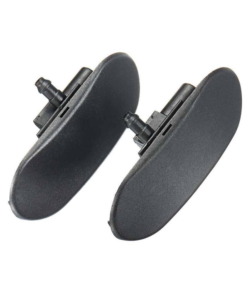 2Pcs Windshield Washer Spray Nozzle Heated 4F0955987A 4F0955988A For
