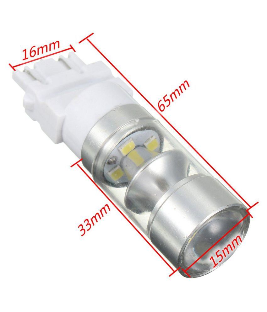 3157 Universal 6500K Car 12V/60W White Brake Stop Light LED DRL Driving