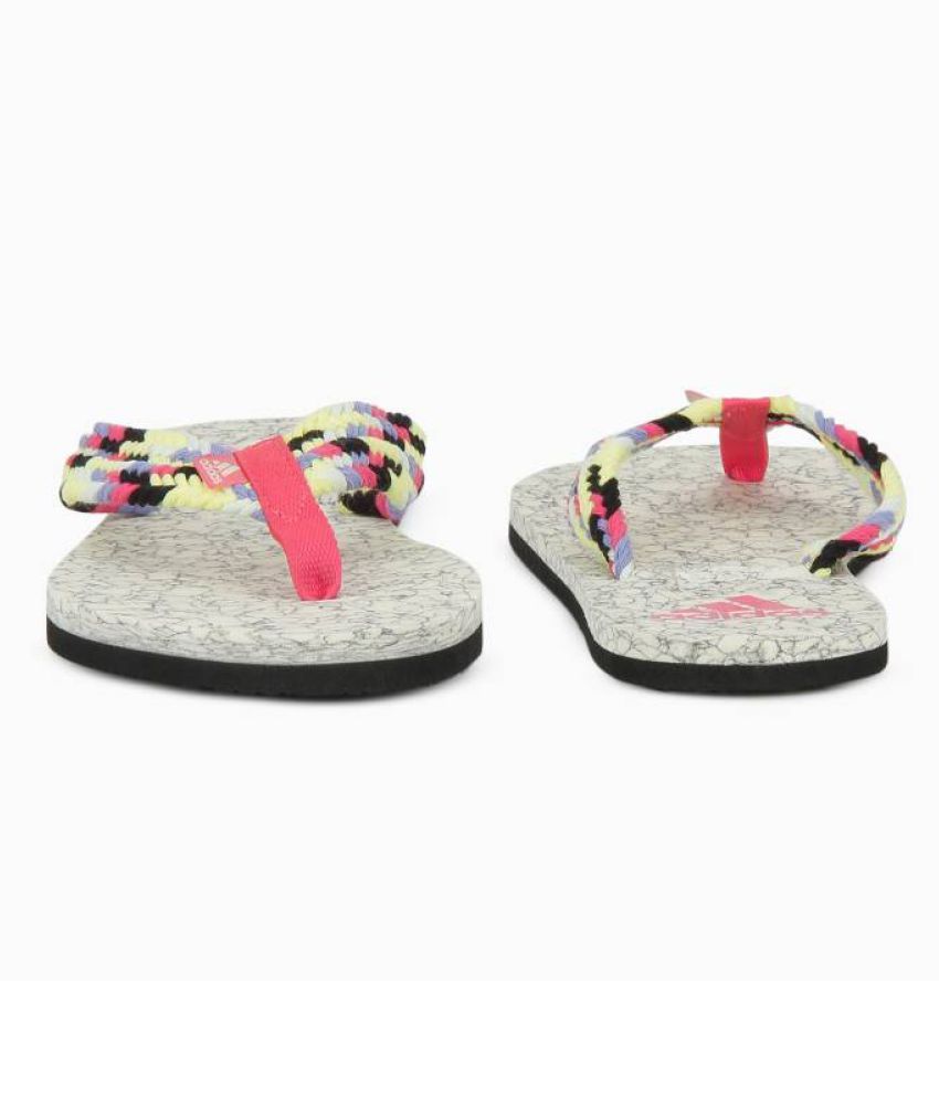 adidas girl slippers