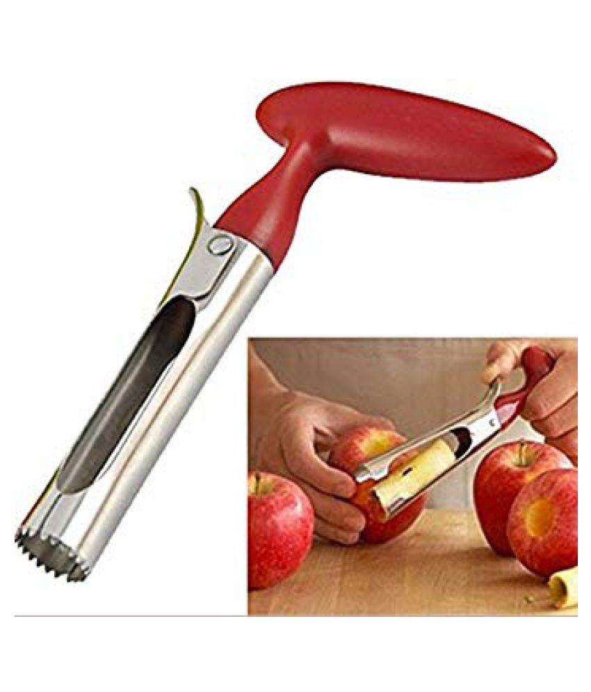 Designeez Fruit Apple Corer Stainless Steel Easy Twist Core Seed Remover Pitter Seeder Kitchen Tool Accessories Gift Buy Online At Best Price In India Snapdeal