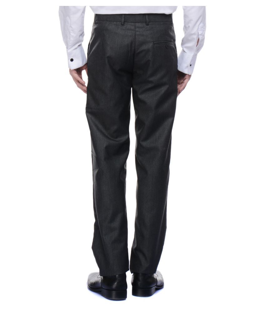 mens grey slim fit trousers