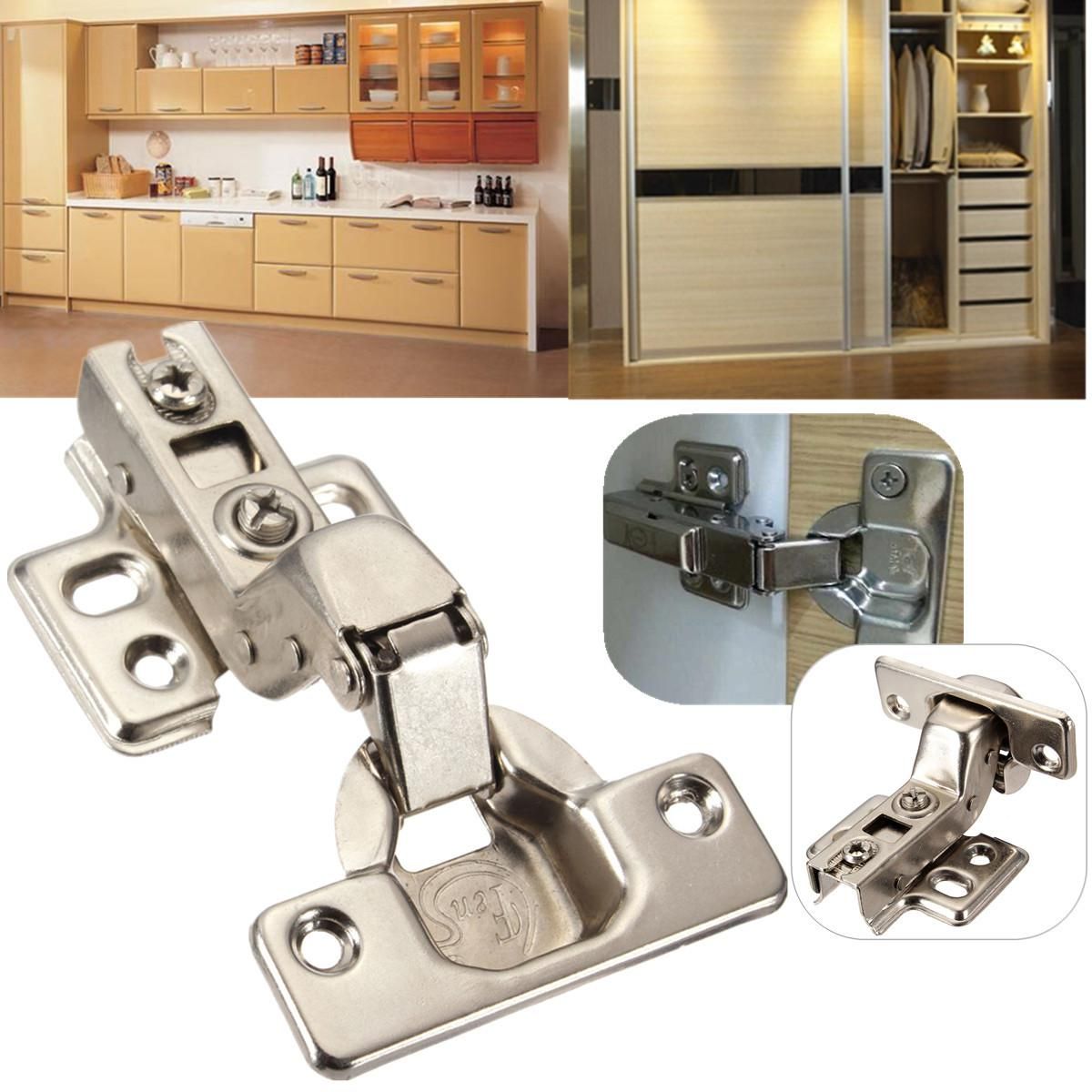 Buy Dia 26mm 1inch Corner Folded Cabinet Door Hinges Kitchen