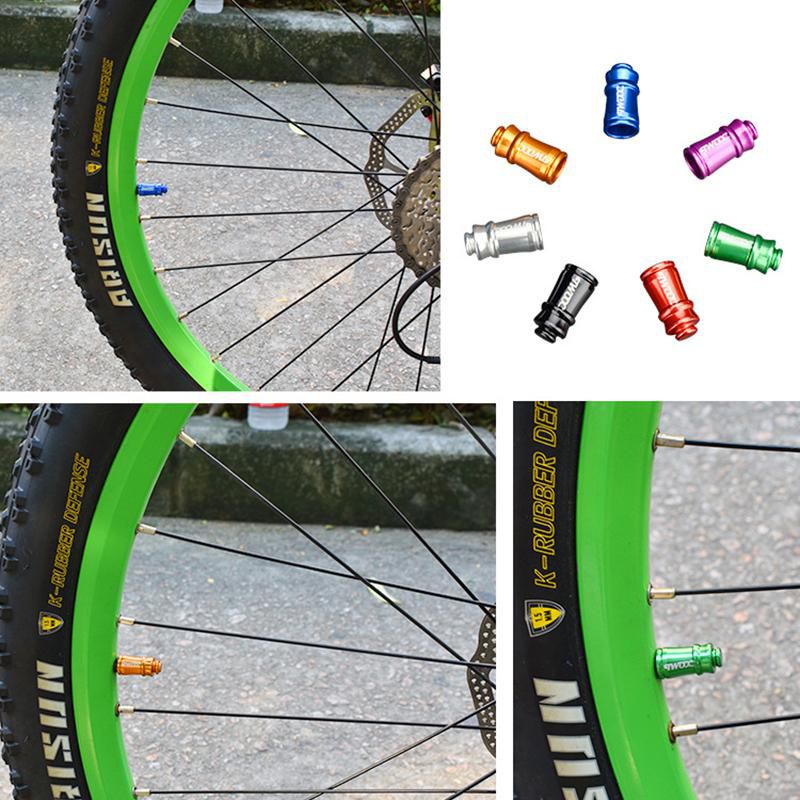 6PCS Bike Bicycle Fixie MTB Presta Wheel Rim Tyre Stem Air Valve Cap Dust Cover