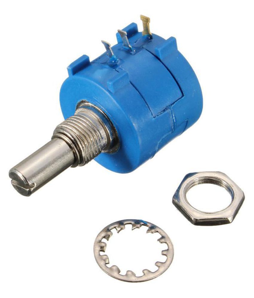 Buy 3590S2502L 5K Ohm BOURNS Rotary Wirewound Precision Potentiometer Pot 10 Turn Online at