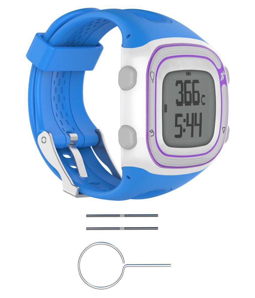 Silicone Watch Wrist Band Strap +Tools For Garmin Forerunner 10/15 GPS