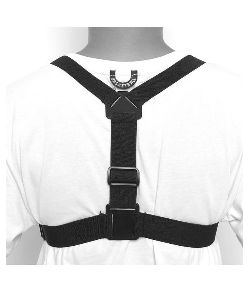 Chest Body Strap with 3way Adjustment Base for SJ4000 Gopro Price in