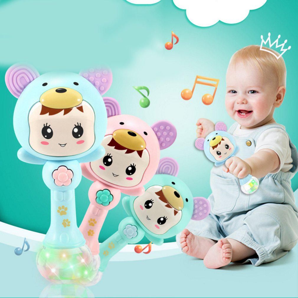 Mouchao Baby teether Rattle Toy Meng Rabbit Teeth Stick 
