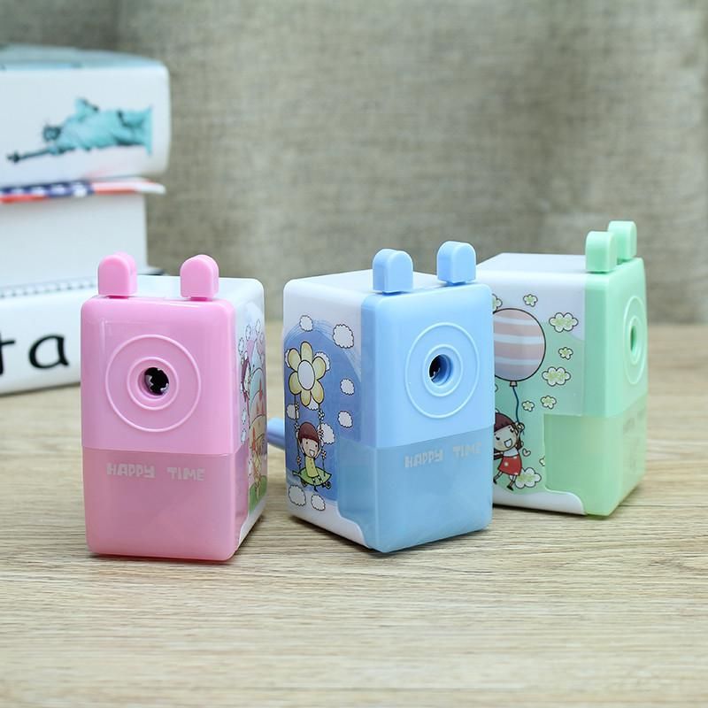 Kicute Unique Candy Color Manual Pencil Sharpening Mechanical Sharpener ...