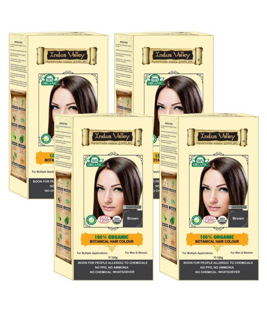 Indus Valley 100 Botanical 100 Certified Hair Colour For
