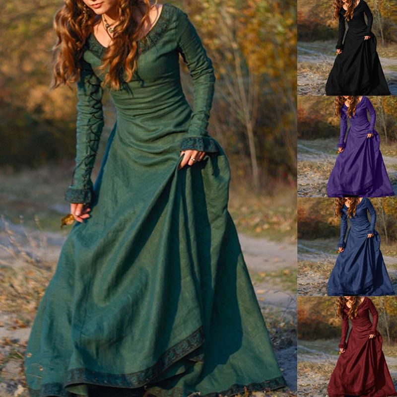 Women Ball Gown Renaissance Evening Party Medieval Boho Retro Cosplay Dress  - Buy Women Ball Gown Renaissance Evening Party Medieval Boho Retro Cosplay  Dress Online at Low Price - Snapdeal