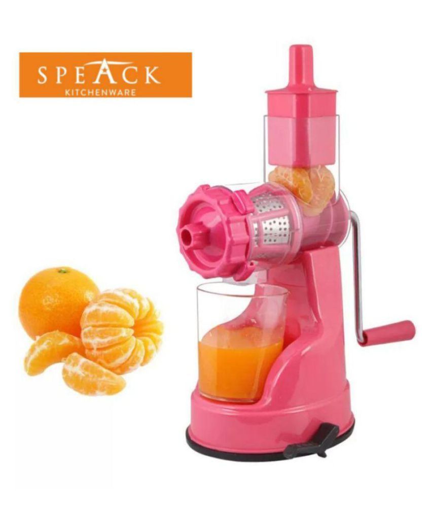 speack SPEACK FRUIT & VEG. JUICER Pink Manual Juicer Buy Online at