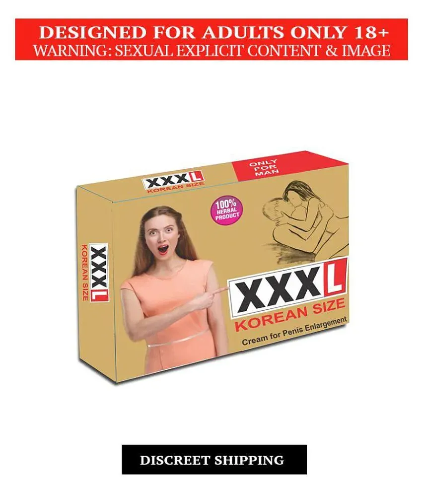 XXXL Korean Size Cream For Penis Enlargement Buy XXXL Korean Size