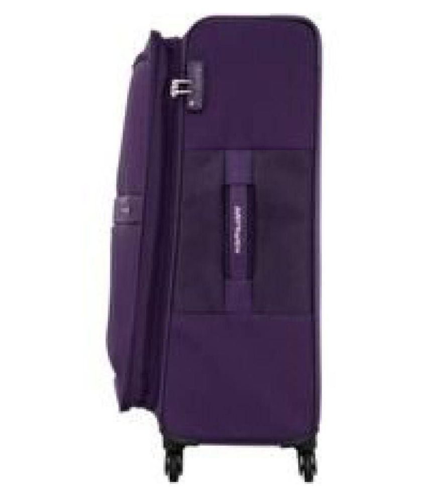 American Tourister Purple L(Above 70cm) Check-in Soft Kamiliant Kam ...