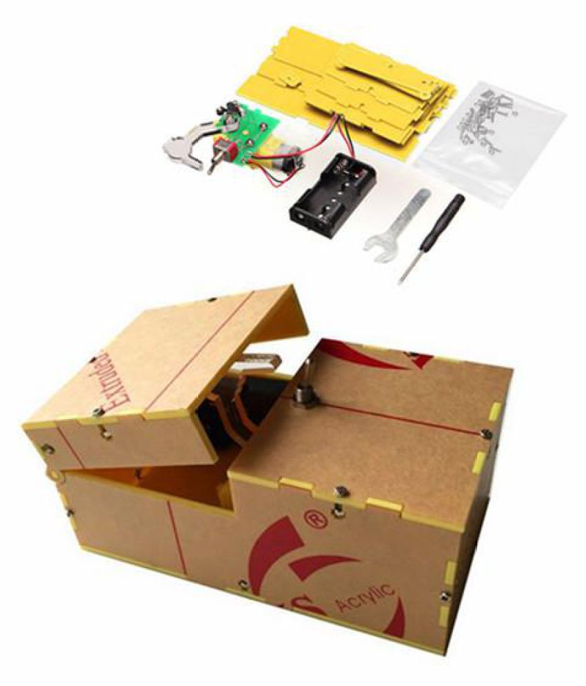 Useless Box Diy Kit Machine Birthday Gift Toy Geek Gadget Gags