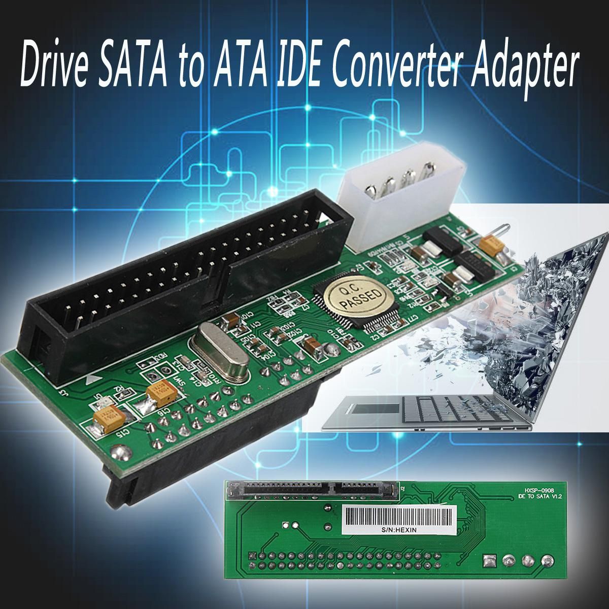 2 5 3 5 Hard Drive Serial Sata To Ata Ide Pata Card 40 Pin Converter Adapter Buy 2 5 3 5 Hard Drive Serial Sata To Ata Ide Pata Card 40 Pin Converter Adapter Online At Low Price